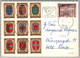 Wien Grinzing - Ortsansicht 1   Mit Stempel Ersttag Und Den Briefmarken Aus Block 4 - 1000 Jahre Österreich - Grinzing