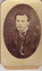 PHOTO-ORIGINALE CDV-  77- LAGNY-UN JEUNE HOMME 1880-1900- DIM 6.5X9.5 CM - Old (before 1900)