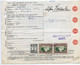 North Charterland Exploration Company : Stock Transfer Form 1947 - Rhodesia / Revenue Stamps - Royaume-Uni