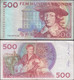 SWEDEN - 500 Kronor 1989 P# 59a Europe Banknote - Edelweiss Coins - Svezia