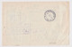 Bulgaria Bulgarie Bulgarije 1970 Postal Return Receipt Slip243. Topic Topical Stamp Silk Cocoon Pupa Mi-Nr.1867 (39526) - Briefe U. Dokumente