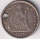 1872 , HALF DIME - Half Dimes (Demi Dimes)