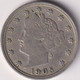 1905 , LIBERTY NICKEL - 1883-1913: Liberty (Libertà)