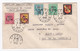 REUNION . Lettre Centenaire Du Timbres 1949 , CFA , Pour Mr Geslin A. Usine Sucrière Du Goll Saint Louis - Lettres & Documents