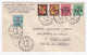 REUNION . Lettre Centenaire Du Timbres 1949 , CFA , Pour Mr Marechaux P. Saint Louis - Lettres & Documents