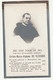 Doodsprentje Broeder Ceslas Maria Alphons DE VLIEGHER Waerschoot 1859 Oostende 1921 Priester (foto) - Santini