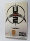 NETHERLANDS CHIPCARD €20,- ARENA CARD / U2 / 360 TOUR     /MUSIC   - USED CARD  ** 9460** - Publiques