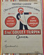 Ancien Protege Cahier D'Ecole PUBLICITAIRE GOULET TURPIN 51 REIMS Pas Courant 1ere Couleur - Protège-cahiers