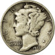 Monnaie, États-Unis, Mercury Dime, Dime, 1941, U.S. Mint, Philadelphie, TB - 1916-1945: Mercury (Mercure)