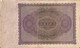 ALLEMAGNE 100000 MARK -L - 02650247 - REICHSBANKNOTE - 1 FEVRIER 1923 - 100.000 Mark