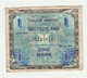 Used Notgeld-gutschein Banknote Allierte Militärbehörde 1 Mark 1944 - Behelfszahlungsmittel - Dt. Wehrmacht