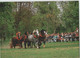 61 JUVIGNY SOUS ANDAINE ... Ferme Du Cheval De Trait, La Michaudière (Publi & Carte) Attelage - Juvigny Sous Andaine