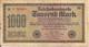 ALLEMAGNE 1000 MARK - H 059409 SB - REICHSBANKNOTE - 15 SEPTEMBRE 1922 - 1000 Mark