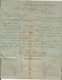 MADRID  20 Septembre 1833; Entrée Par St Jean De Luz 23 Septembre; 5 Décimes Au Tampon Pour Paris - Brieven En Documenten