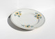 PORCELAINE GIEN 1878 - FRANCE N°3365 - ANCIEN PLAT ASSIETTE SUR PIEDOUCHE D:24cm   (0507.4) - Gien (FRA)