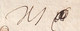 1726 - Marque Postale DELYON - 31 X 4 Mm - Sur Lettre Pliée Avec Correspondance De Lyon Vers Nancy - 1701-1800: Precursors XVIII