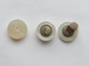 3 BOUTONS Ancien Bouton De Manchette En Nacre  Diamètre : 18 Mm Env - Boutons De Col /de Manchettes