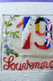 Delcampe - Carte Brodée 1919 Souvenir  France Honour Our Allies 1914-1918 Drapeau Allied Troups Dentelle Lace - Embroidered
