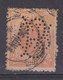 ROMANIA 50 Bani INTERESTING PERFIN Perforé Perforated 1894 - Perforiert/Gezähnt