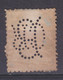 ROMANIA 50 Bani INTERESTING PERFIN Perforé Perforated 1894 - Perforiert/Gezähnt