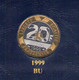France. 20 Francs Mont Saint Michel 1999 - 20 Francs