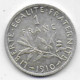 CERES  1 Franc  1910 - Sonstige & Ohne Zuordnung