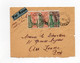 !!! CAMEROUN, LETTRE PAR AVION DE M'BALMAYO POUR PARIS DE 1937 - Storia Postale