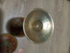 Delcampe - Lot 2 Petit Vase Coupe Laiton Email Peint Main Inde - Sonstige & Ohne Zuordnung