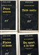 4 Romans  Serie Noire  - Editions Gallimard  N: 634 - 650 - 724 Et 854 Titres Divers De 1961 à 1962 - Roman Noir