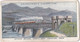 Wonderful Railway Travel, 1937 - 10 Attock Bridge NW Frontier, India  - Churchman Cigarette Card - Trains - Churchman