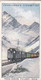 Wonderful Railway Travel, 1937 - 16 Trans Andine Railway, Chile  - Churchman Cigarette Card - Trains - Churchman