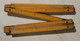Ancien Double METRE PLIANT En Bois 2.30 Mètres - Other & Unclassified