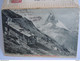 Cpa Double Chemin De Fer Du Gornergrat Et Le Cervin - La Viège - Vrai Edelweiss Circulée Zermatt 1907 A.W.R. - Viège