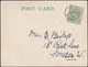 Court Card - Bournemouth, Hampshire, 1906 - M & S Postcard - Bournemouth (avant 1972)