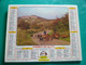 Calendrier 1987 Lavigne Campagne Chèvres Cher Battages  Almanach Facteur PTT POSTE Département Sarthe - Grand Format : 1981-90