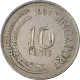 Monnaie, Singapour, 10 Cents, 1967, Singapore Mint, TTB, Cupro-nickel, KM:3 - Singapour