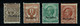 Ref 1542 -  Italy Post Offices - Pechino China 1917 - 1918  1c - 10c Mint Stamps. Sass. 8-11 Cat €188 - Pechino