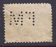 Belgium Perfin Perforé Lochung 'FM' 1893 Mi. 53, 10c. Leopold II. ANVERS Station Cancel (2 Scans) - 1909-34