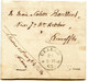 BELGIQUE - TAD SIMPLE CERCLE CELLES SUR LETTRE LOCALE EN FRANCHISE, 1863 - Portofreiheit