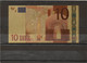FRANCE    Billet De 10 Euros   En Polymère Plaqué Or  Série 2002 - Specimen