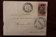 Madagascar 1915 Surcharge Croix Rouge France Cover Colonie Cachet Bureau Central Militaire Postal Marseille Ww1 Wk1 Seul - Lettres & Documents