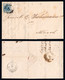 AUSTRIA : BRIEF / LETTER : LUGOS / LUGOJ - MEDIASCH / MEDIAS Via HERMANNSTADT / SIBIU - 1853 - 9 KREUZER (aj450) - Briefe U. Dokumente