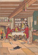 Restaurant - Auberge Convives Chasse à Courre - Chats Noirs - Illustrateur Harry Eliott Barré Dayez 840 E - Hotels & Restaurants