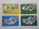 Albania Lot 4 Different Chip Phone Cards - Albania