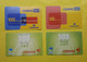 Macedonia 4 Different Prepaid Phone Cards - North Macedonia