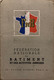 Fédération Nationale Du Bâtiment - Carte De Membre FNB Somme Et Oise - Timbre 1953 - Artesanal
