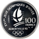 Monnaie, France, Albertville 92, Ski De Fond, 100 Francs, 1991, Paris, Proof - Pruebas