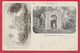 Tournai/ Froyennes - Eglise Et Fontaine Saint-Eloy ...2 Vues - 1901 ( Verso Spécial - Art Déco ) - Tournai