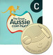 AUSTRALIA • 2019 • $1 • Alphabet Coins • C For Cricket • Uncirculated Dollar Coin In Coin Wallet - Dollar