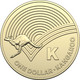 AUSTRALIA • 2019 • $1 • Alphabet Coins • K For Kangaroo • Uncirculated Dollar Coin In Coin Wallet - Dollar